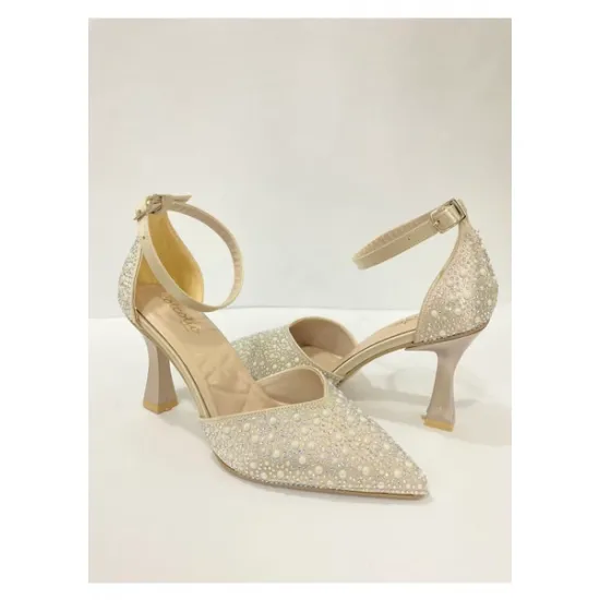 İnci Taşlı Abiye  Ayakkabı