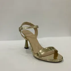 Parlak Bilekten Bağlamalı Abiye Ayakkabı