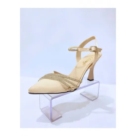 Taşlı Kadın Abiye Ayakkabı