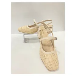 Kısa Topuklu Sandalet